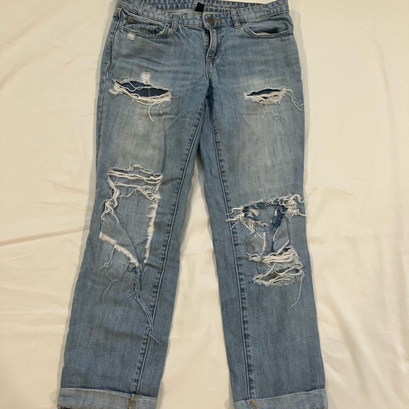 GAP Sexy Boyfriend Jeans Size 4 27inch - Picture 2 of 3